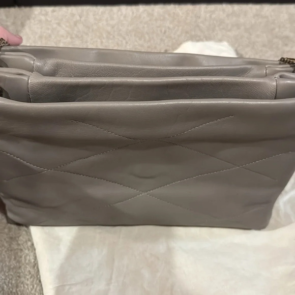 Lanvin purse with chain strap, soft leather - Picture 4 of 5